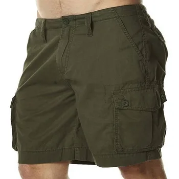 Custom Design Mens Cargo Shorts 100% Cotton Comfortable Walkshorts ...