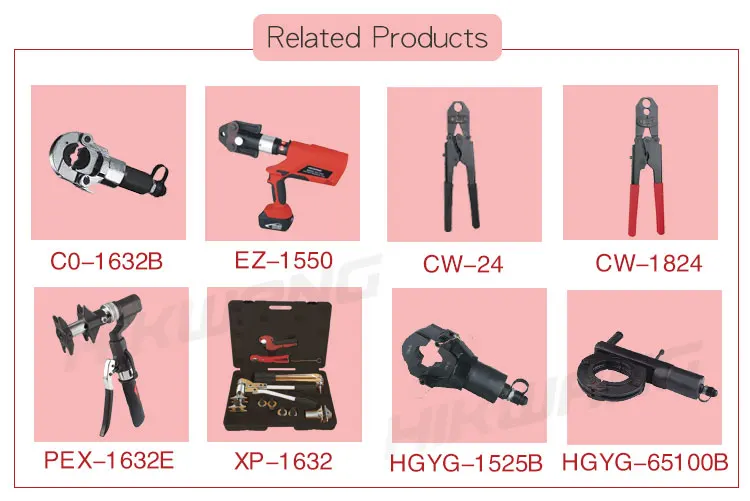 Cw1625 Hand Pex/al/pex Crimping Tool Plumbing Pvc Pipe Press Tool With