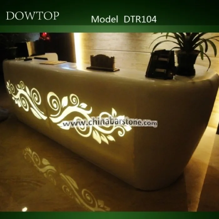 Manufacture High End Salon Furniture Reception Desk Luxury Spa