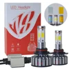 New AUTO V18 Led Headlights Three color For led headlight for car
