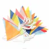 Custom Logo branded cheap promotional string flag