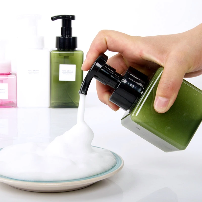 Bpa Free Refillable 8.81fl Oz 250ml Plastic Empty Bubble Bottles For