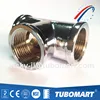 CE certificated chrome plated general screw fittings for copper pipe