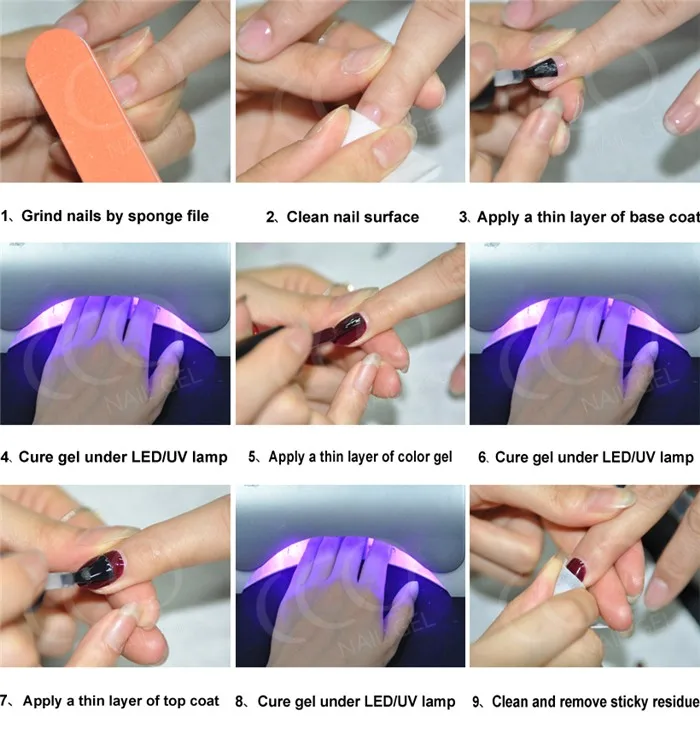 How To Use Both Regular And Uv Gel Nail Polish Together 9 Steps Regrowth Free Mani Tips