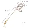 Temperament corsage English word m needle for both men and women