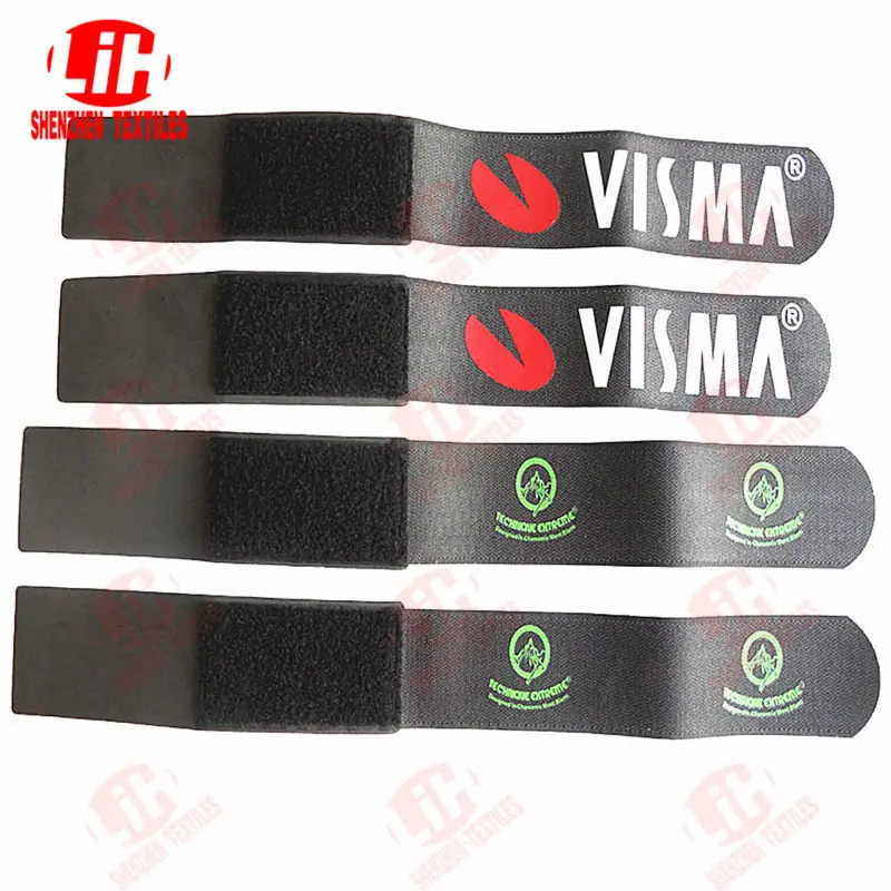 Custom Logo Printed Cross Country Ski Holder/hook And Loop Ski Straps