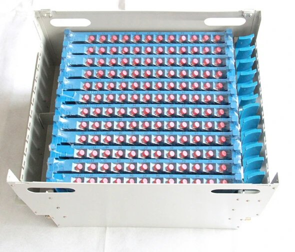 144 Cores Fiber Rack Mount Wall Mount Optical Distribution Frame Odf