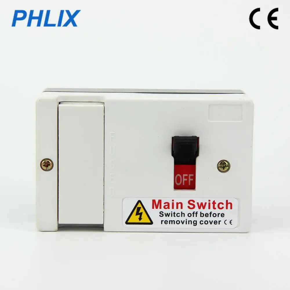 Fuse isolator switch Main switch 80A Bakelite switch box European type surface mounted