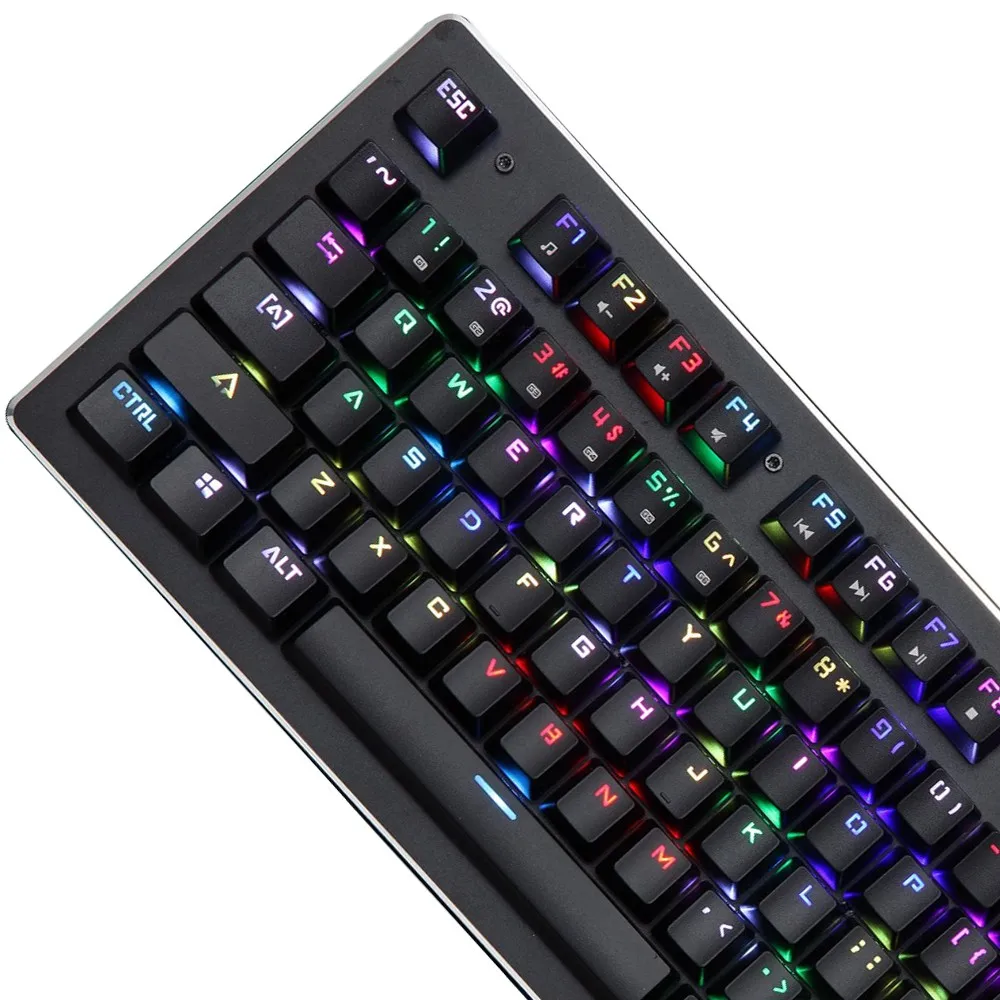 Double Color Injection Keycap Rgb Backlight Mechanical Keyboard For ...