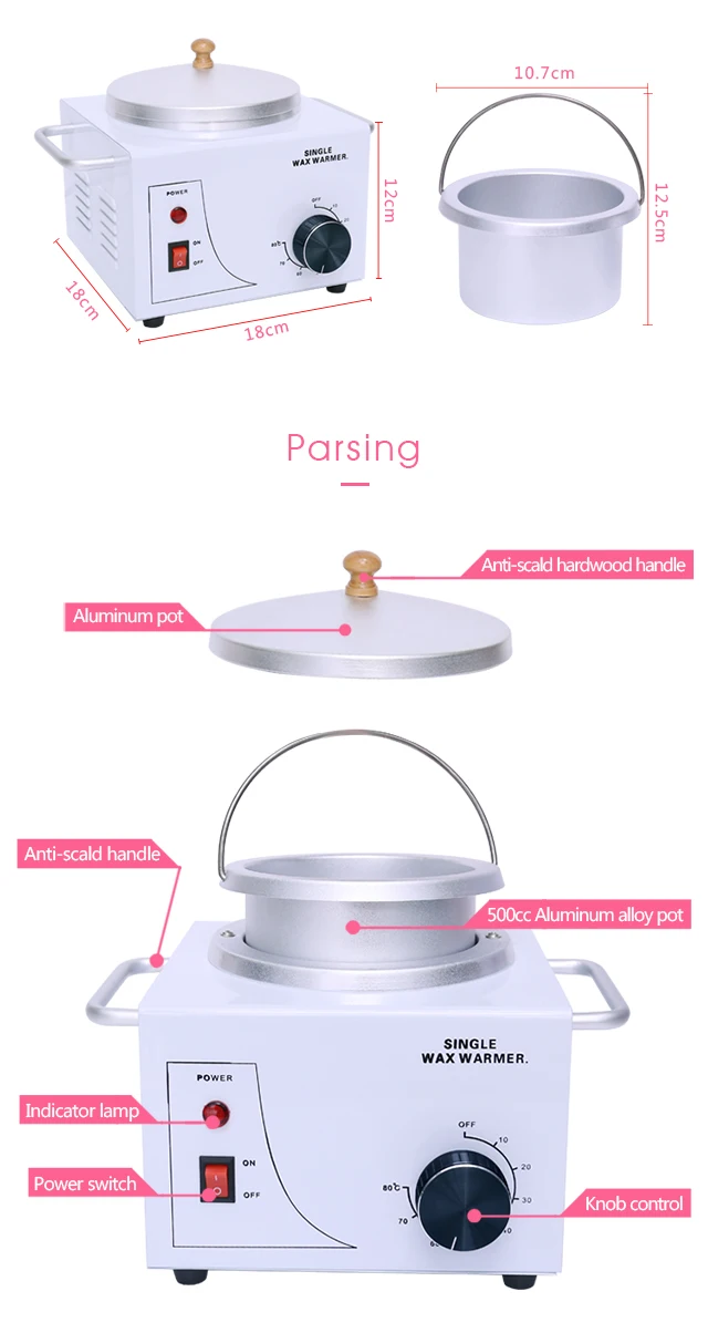 Wholesale High Quality Single Pot Wax Warmerprofessional Spa Waxing