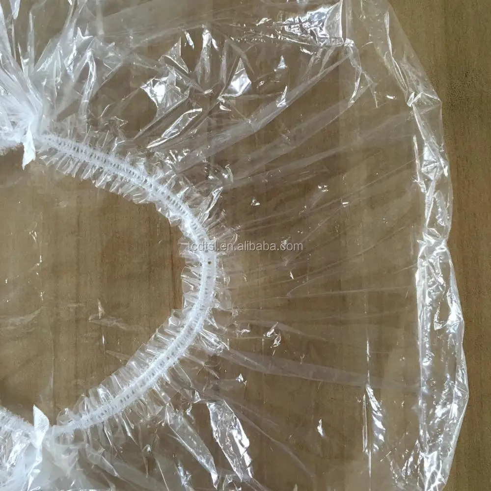 Factory Outlet Ldpe Plastic Waterproofing Shower Cap Hotel Shower Cap