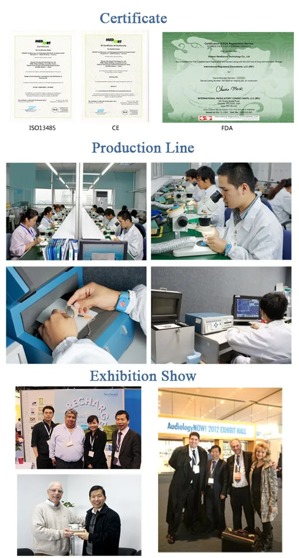 High Quality Digital Hearing Aids Vivo 206 With Three Colors For Your