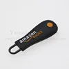 Creative zipper accessories suppliers rubber zip tags silicone clothes zipper pullers