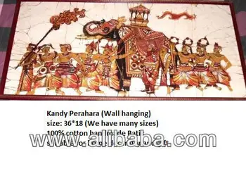 Batik Wall Hanging kandy perahara batik wall hanging - buy handicrafts wall hangings Batik Wall Hanging kandy perahara batik wall hanging - buy handicrafts wall hangings