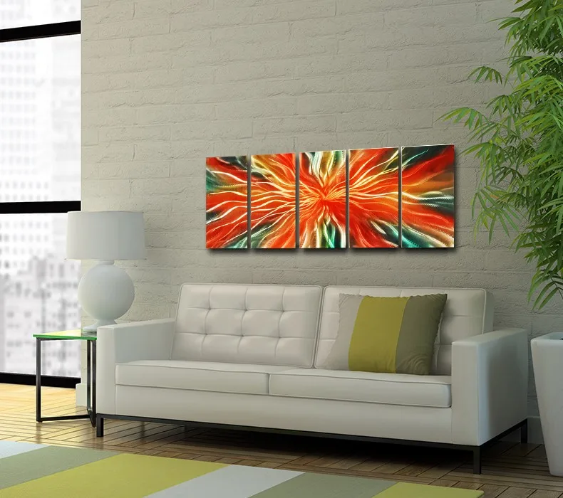 Hot Selling Abstract Large Metal Sculptures Of Indian Metal Wall Art