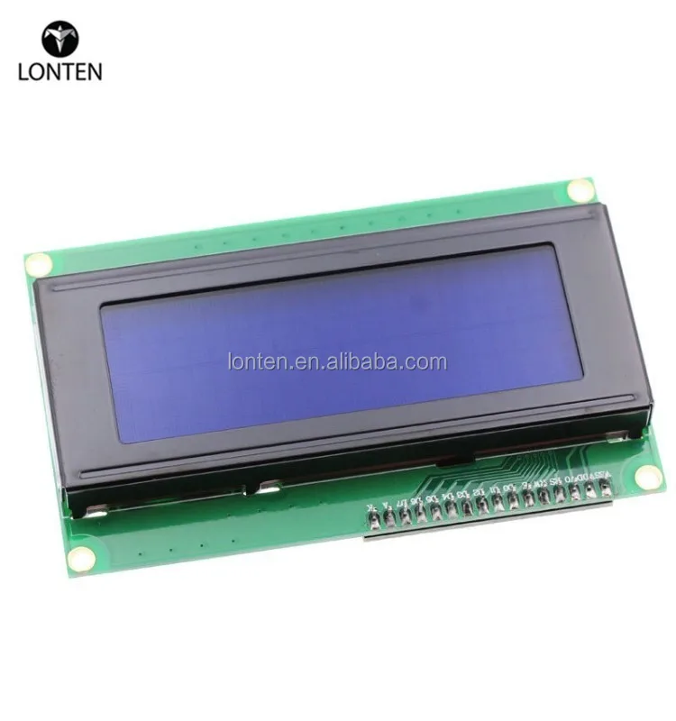 1PCS LCD2004+I2C 2004 20x4 2004A blue screen HD44780  Character LCD /w IIC/I2C S 