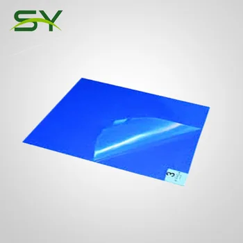 Industrial 30 Sheets Blue Pe Clean Room Walk Sticky Mat For