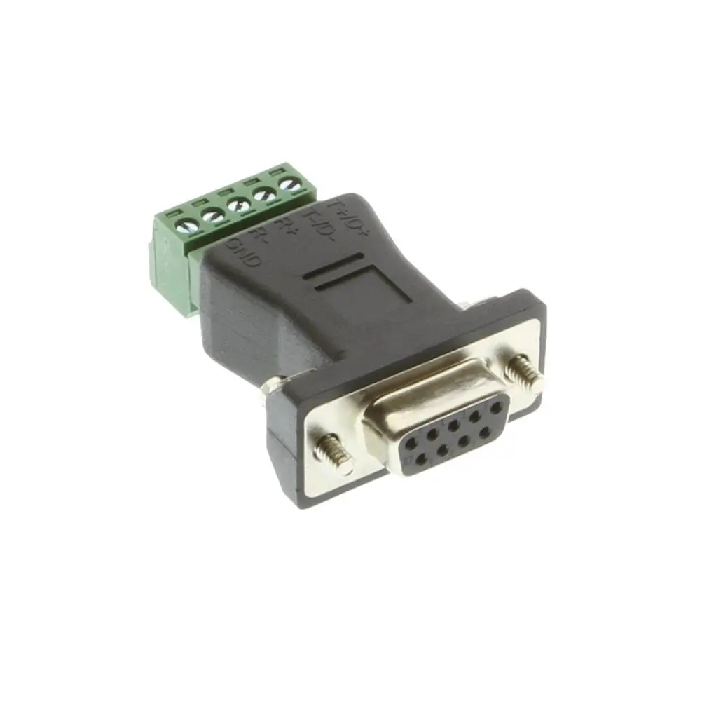 Coolgear DB9 to Terminal Block 5 Pin Passive Adapter