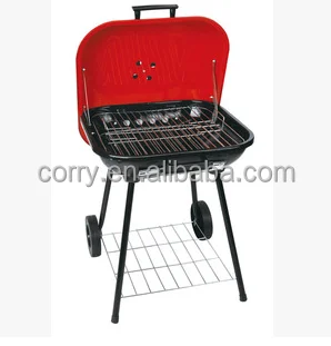 Hanmburger Style Tripod Portable Charcoal Bbq Grill Barbecue Pits Hanmburger Style Tripod Portable Charcoal Bbq Grill Barbecue Pits With Lid And Wheel