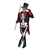 2018 Sale of the Halloween Devil Skull Skeleton Magician cosplay Party costume for men