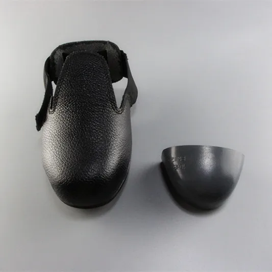 Leather overshoes with steel toe cap  for man