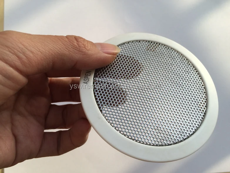 Perforated Metal Aluminum Mesh Speaker Grille/aluminum Speaker Grill