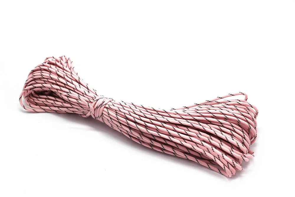 高品质定制彩色7股550 paracord绳,用于户外徒步旅行,露营,生存