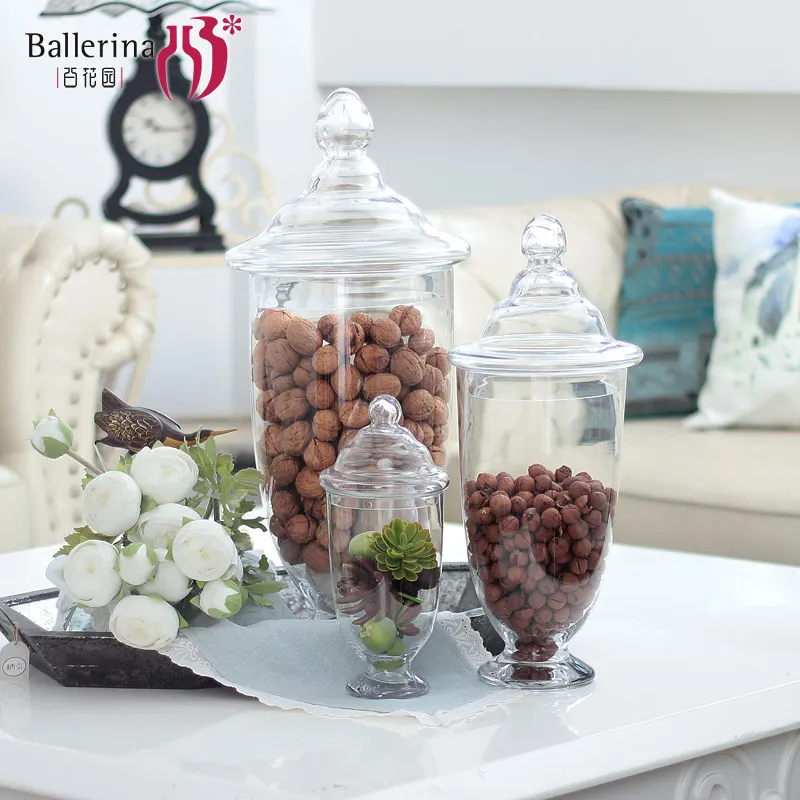 Clear Candy Home Glass Apothecary Jar For Decoration Buy