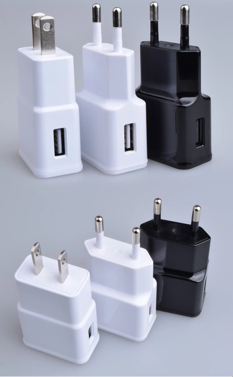 China Direct Sales EU 5V2A Single Port Usb Wall Charger High Quality Mobile Phones Power Adapter Mobile Phone Accessories