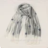 wholesale women fashionable chiffon scarf chinna factory star print shawl scarf