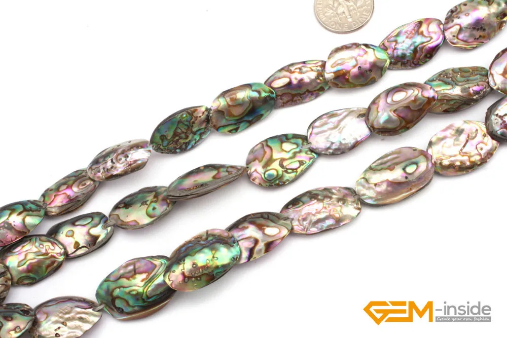 flat coin beads