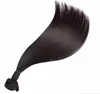 Neat & Clean Hair Weaving Good Sewing Machine Made Hair Weft Natural Black Can Be Dyed/Bleached
