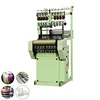 Narrow Fabric shuttle less needle loom woven label factory,weaving machine label for clothing