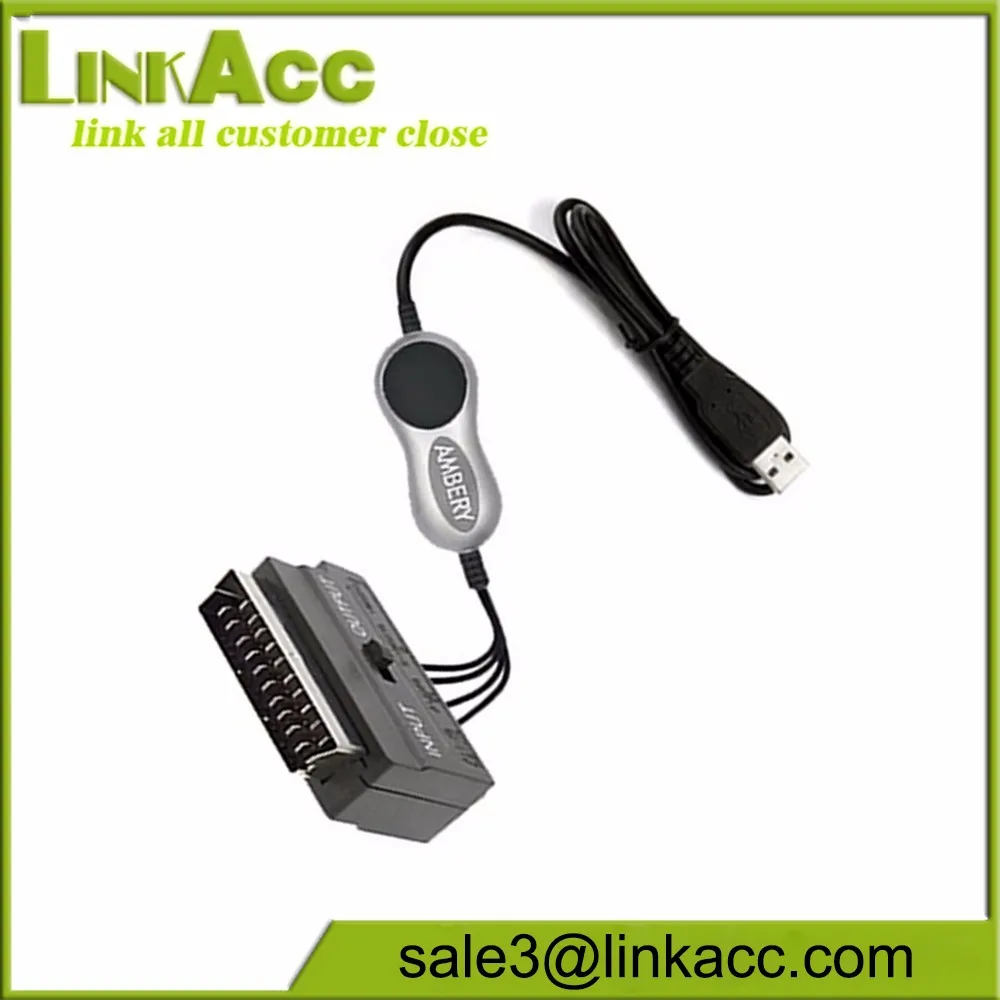 Source Adaptateur Audio vidéo Scart RGB RCA vers USB 2.0, graveur MPEG on m.alibaba photo