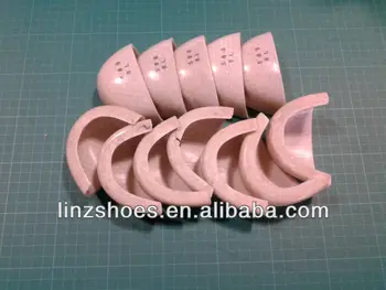 Removable composite toe caps