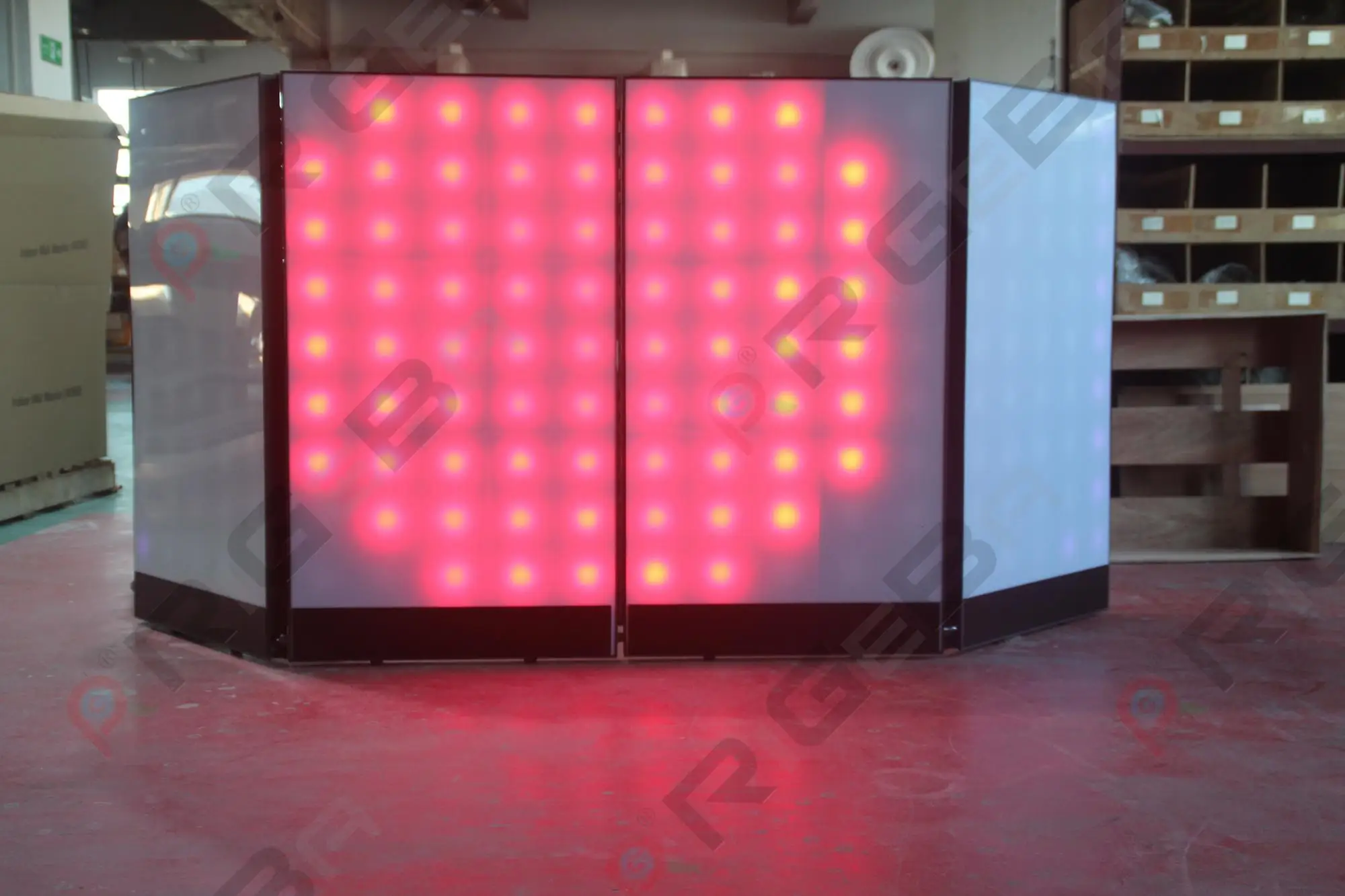 Dj Light Full Color Aluminum Digital Dj Booth Facade For Sale Buy Dj