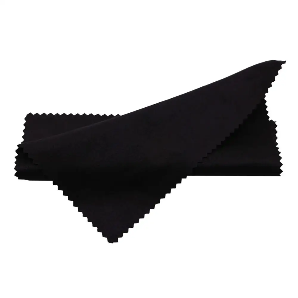 High Quality Black Suede Microfiber Cloth For Screen Cleaning Buy