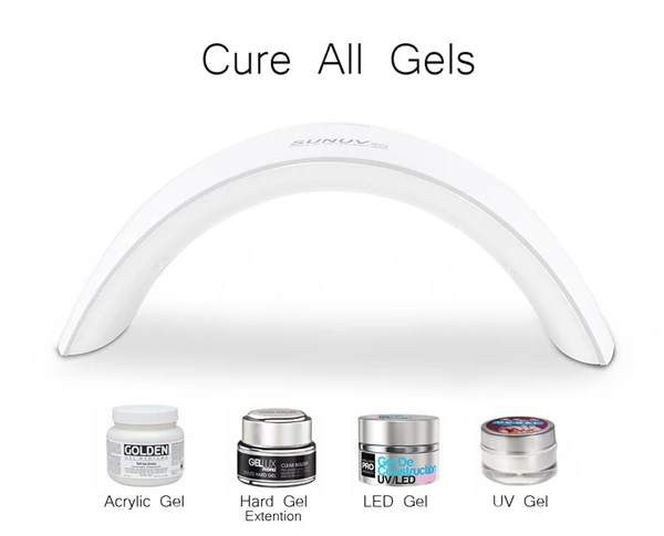 SUN9C 36W UV Lamp Dryer Nail for Curing UV Gel LED Gel