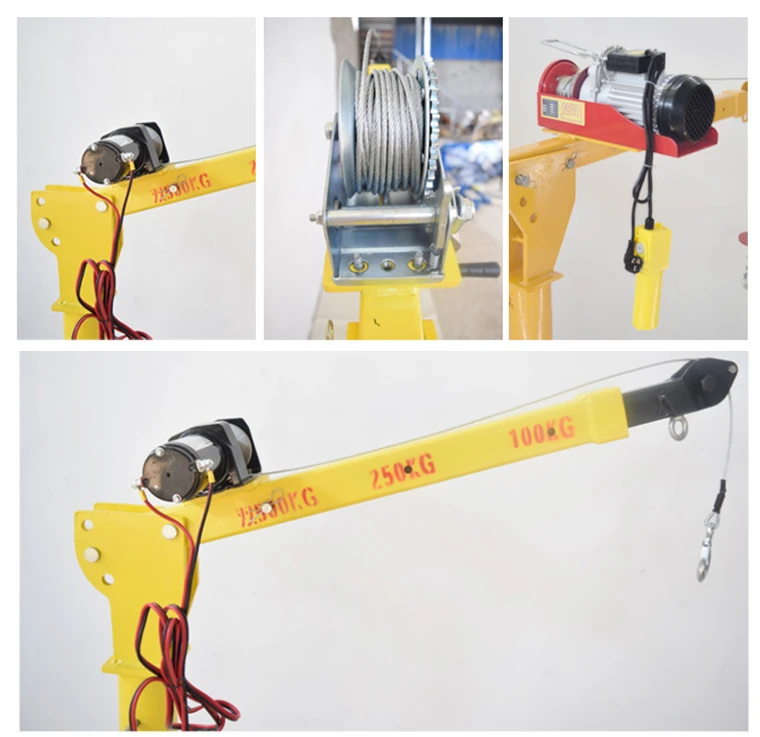 3000lbs/6000lbs Small Electric Floor Crane Car Lift Crane Buy Small