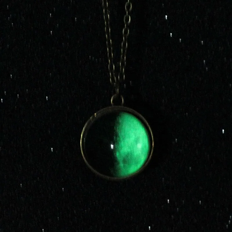 free navigator glow in dark moonlight pendant