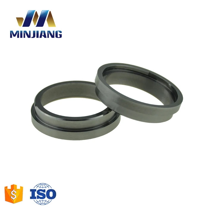 Minjiang Hot Sale Mechanical solid carbide stationary seal ring tungsten carbide sleeve