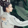 The new Korean Silk Floss White Qiuxin (short-jacketed)