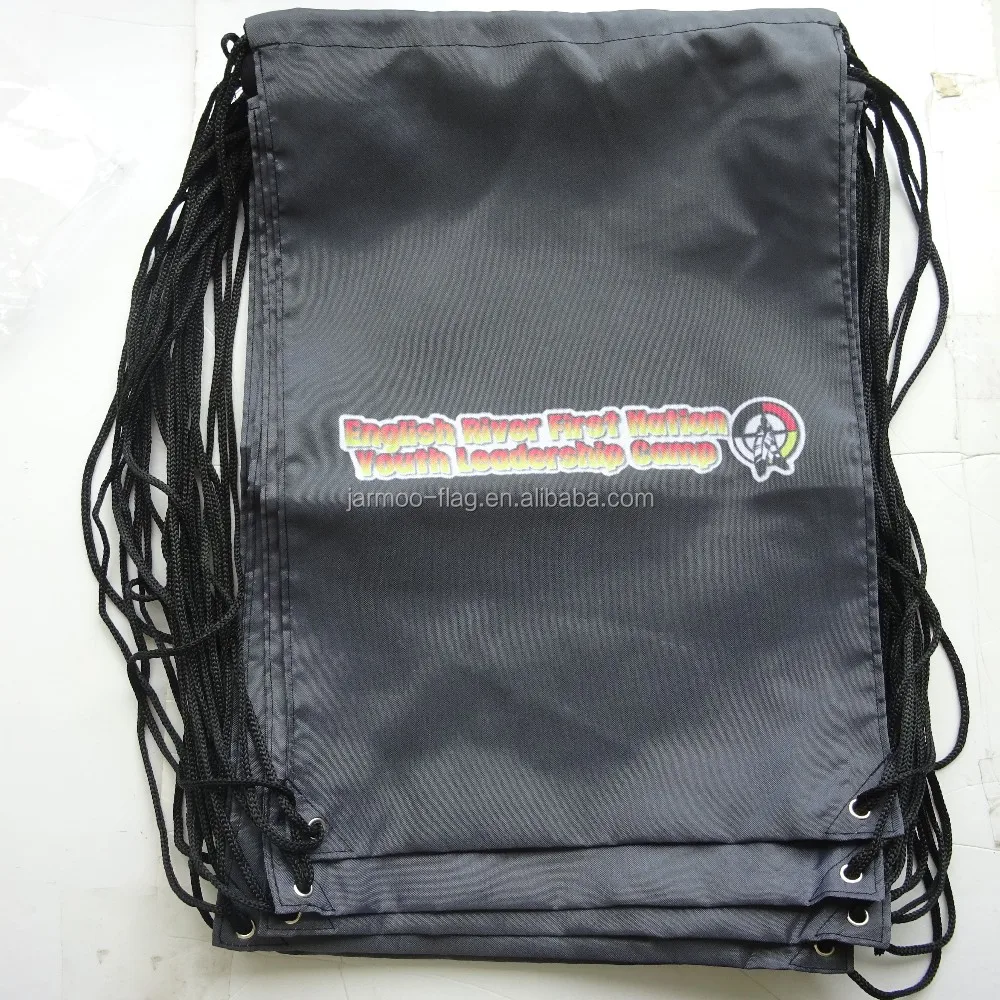 Non Woven Custom Cheap Bags No Minimum Drawstring Toiletry Bag Draw