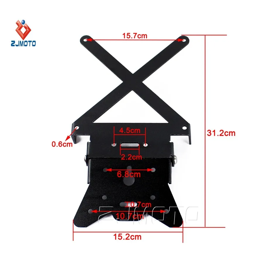 Motorcycle Bike Universal Aluminum Trailer Light Mounting Bracket Buy