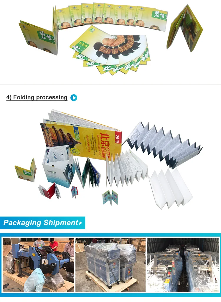 auto feeder paper manufacturing sheet folding machine price