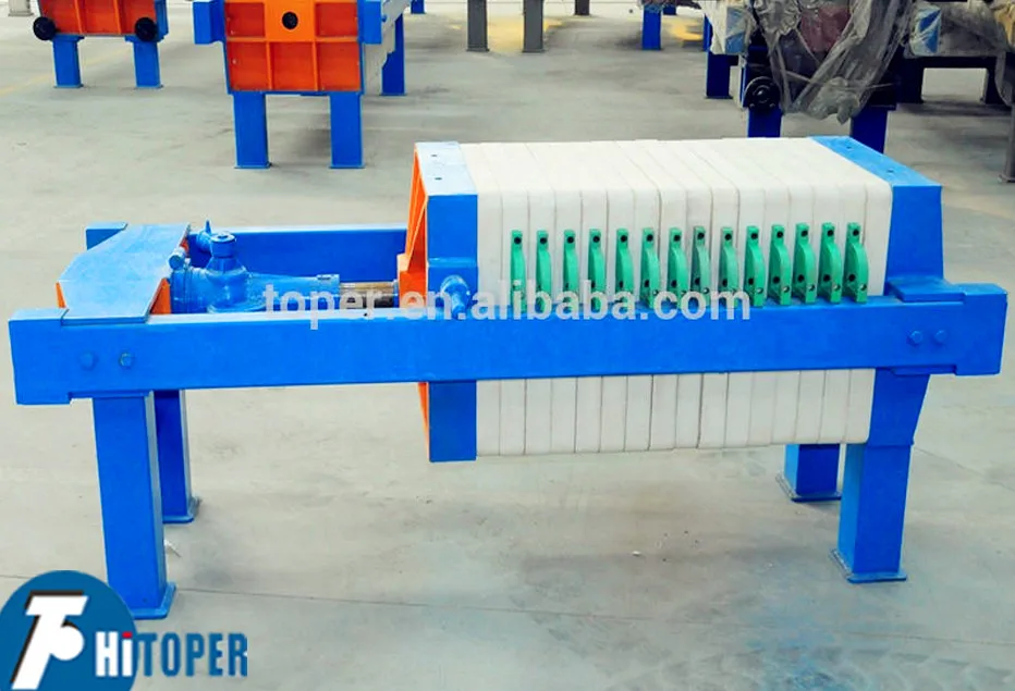 Jack Filter Press Used For Caolin Ceramic Industry Solid And Liquid