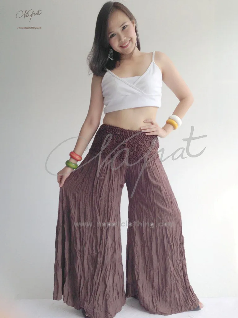 New Style Ladies Trouser Gypsy Hippie Summer Beach Thai Rayon