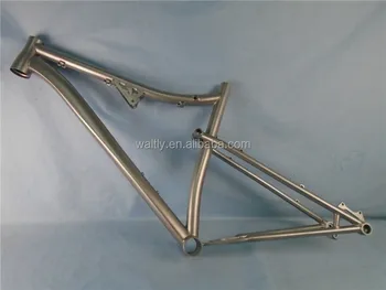 sandblasting bike frame