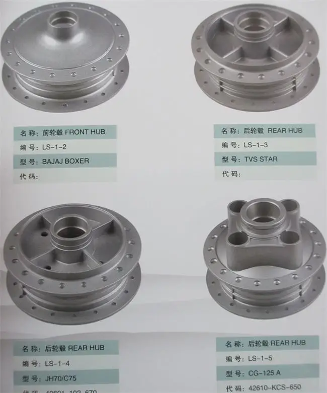 Facttory price NOUVO front motorcycle wheel hub