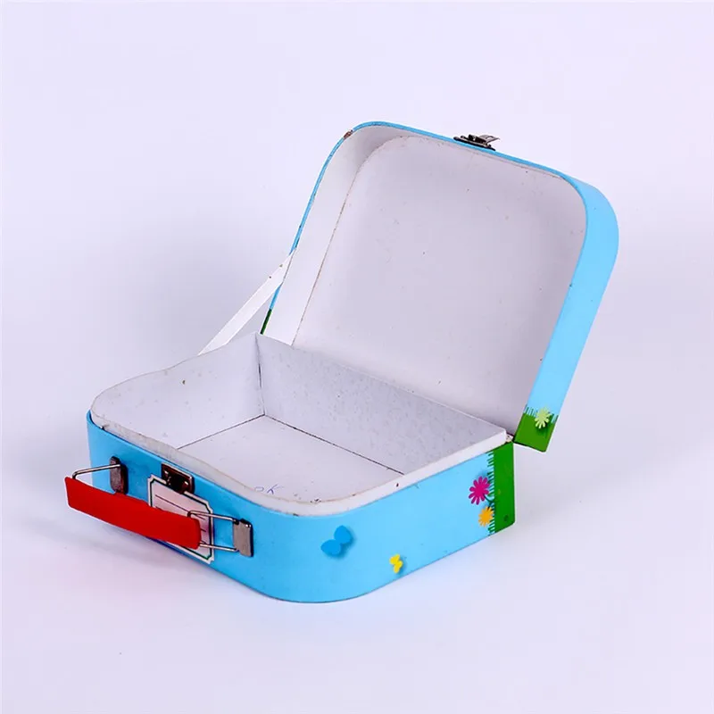 Cute Design Cardboard Children Mini Paper Suitcase Buy Cardboard